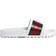 Gucci Web Slide Sandal - White Rubber