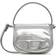 Diesel Handtasche 1DR XSS Leder Silber silver