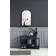 Nordal Glass Shelf Wall Mirror 46x77cm