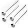 Gadget Master Hjerteformet Ske 18cm 4stk