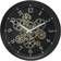 Atmosphera Mecánico Negro Metal 37 cm Reloj de pared 37cm