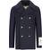 GOLDEN GOOSE Double-Breasted Coat Blue