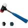 Silverline 4-in-1 Multi-Head 37mm Dia Face Rubber Hammer