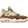 NIKE Air Jordan 4 Retro GS - Cacao Wow/Geode Teal/Ale Brown/Twine/Sail/Luminous Green