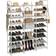 Wowlive 9 Tiers Large Shoe Rack 127x158.1cm