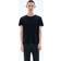 Filippa K Roll Neck Crew Neck Tee Black