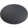 Ørskov Oval Place Mat Black (47x34cm)