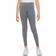 Nike Big Kid's Dri-FIT One Leggings - Smoke Grey/White (DQ8836-084)