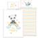 Herding Lenzuola Di Flanella Con Panda 100 x 135 cm 39.4x53.1"