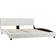vidaXL Bed with Memory Foam Mattress 69.5cm Bettrahmen