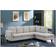 Lilola Home Santiago Light Gray Sofa 67" 5 Seater