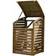 Mercia Garden Products Pressure Treated Single Bin Store (Building Area )