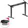 tectake Metal table Skrivbord 60x168cm