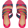 Lauren Ralph Lauren Lorraine Striped - Blue Saturn/Palm Leaf/Sport Pink