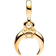 Pandora ME Half Moon Mini Dangle Charm - Gold/Transparent