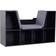 Homcom Cube with Cushioned Reading Seat Book Shelf 61cm