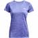 Under Armour Women's Standard Tech Twist T-Shirt, 495 Baja Blue/Nebula Purple/Metallic Silver