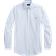 Polo Ralph Lauren Custom Fit Striped Oxford Shirt - Blue/White