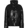 Nanushka Hide faux leather puffer jacket black