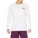 Under Armour Logo Chest Long Sleeve T-shirt - White/Black