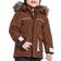 Didriksons Kid's Kure Winter Jacket - Earth Brown (504723-518)