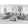 Contemporary Home Living Zelmira Collection Sofa 120" 6 Seater