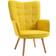 Homcom Tufted Wingback Armchair 101cm