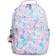 Kipling Seoul Large Backpack - Aqua Flowers