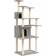 vidaXL grey Cat Tree with Scratching Posts Cat Scratch Tower