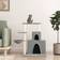 vidaXL grey Cat Tree with Scratching Posts Cat Scratch Tower