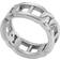 Fossil Men Heritage D-Link Stainless Steel Band Ring