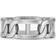 Fossil Men Heritage D-Link Stainless Steel Band Ring