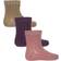 Minymo Rib Socks 3-pack - Orchid Haze