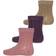 Minymo Rib Socks 3-pack - Orchid Haze