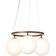 Nuura Miira 3 Dark Bronze/Opal Pendellampa ∅ 54cm