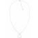 Tommy Hilfiger Heart Necklace - Silver/Transparent