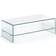 Kave Home Burano Transparent Mesa de Centro 55x110cm