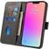 Skal-man iPhone 15 Pro Wallet Cover Med Kortholder, Sort