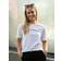 Moss Copenhagen Women's Logo T-shirt Terina Organic - Blanc