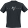 Vikings T-shirt - Welcome To Valhalla - Herrer - Sort