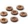 Hemline coconut wooden button two hole