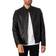 HUGO BOSS Lokis Leather Jacket - Black