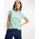 Levi's – Perfect – Grön t-shirt med mönstrad, bågformad logga-Grön/a