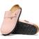 Birkenstock Boston Suede Leather - Light Rose