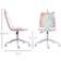 Vinsetto Fluffy Unicorn Office Chair 88cm