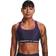 Under Armour Ua Crossback Mid Bra Tempered Steel, Female, Tøj, Sports-bh, Træning