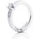 Efva Attling Heart To Heart Ring 0.19 ct White Gold