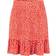 Pieces Nya Mini Skirt - Poppy Red