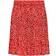 Pieces Nya Mini Skirt - Poppy Red
