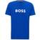 HUGO BOSS Logo Print UV-Absorbent Beachwear T-Shirt, Bright Blue